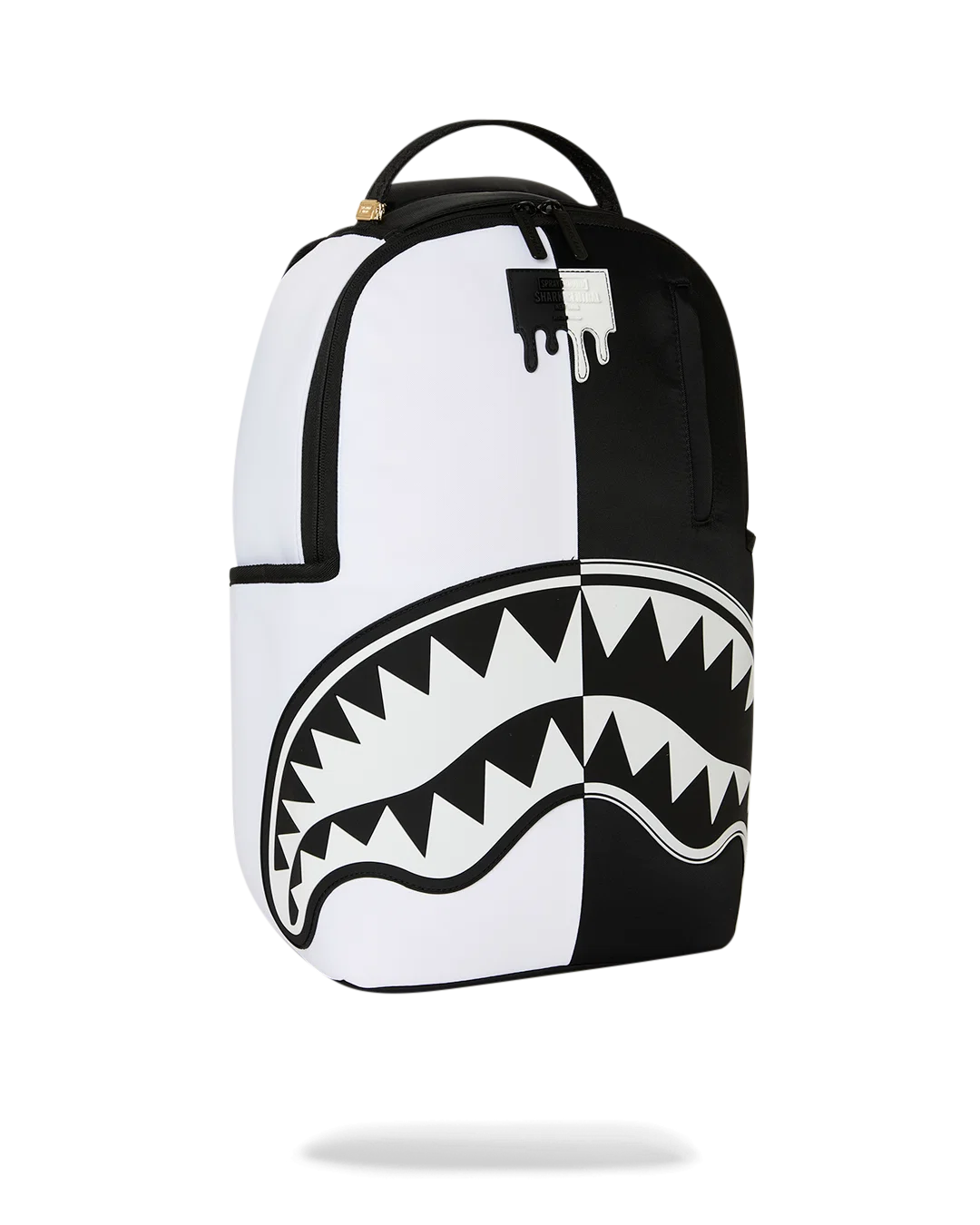 SHARK CENTRAL BLACK AND WHITE DLXS BACKPACK