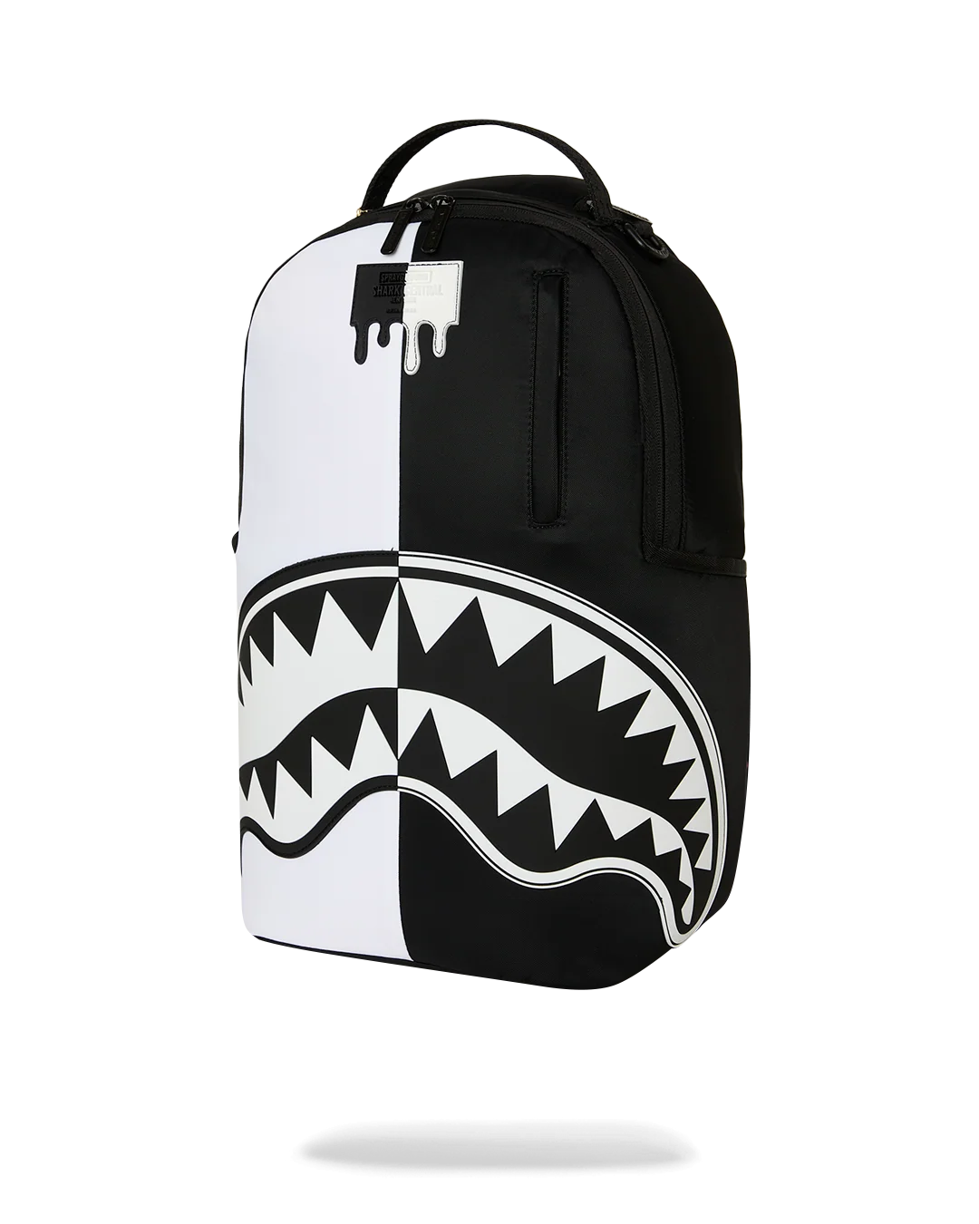 SHARK CENTRAL BLACK AND WHITE DLXS BACKPACK