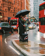 SCRIBBLE SHARK CARRY-ON HARD LUGGAGE
