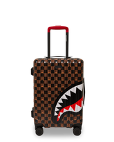 PEEKING CHARACTER CHECK CARRY ON HARD LUGGAGE