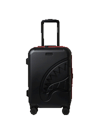 PRINTED ZIPPER SHARK CARRY-ON LUGGAGE