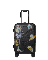 CARGO PATCHES CARRY-ON HARD LUGGAGE