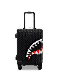SCRIBBLE SHARK CARRY-ON HARD LUGGAGE