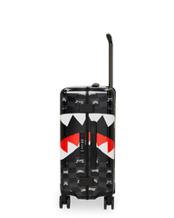 GRAY PEEKING CHARACTER SKETCH CARRY-ON HARD LUGGAGE