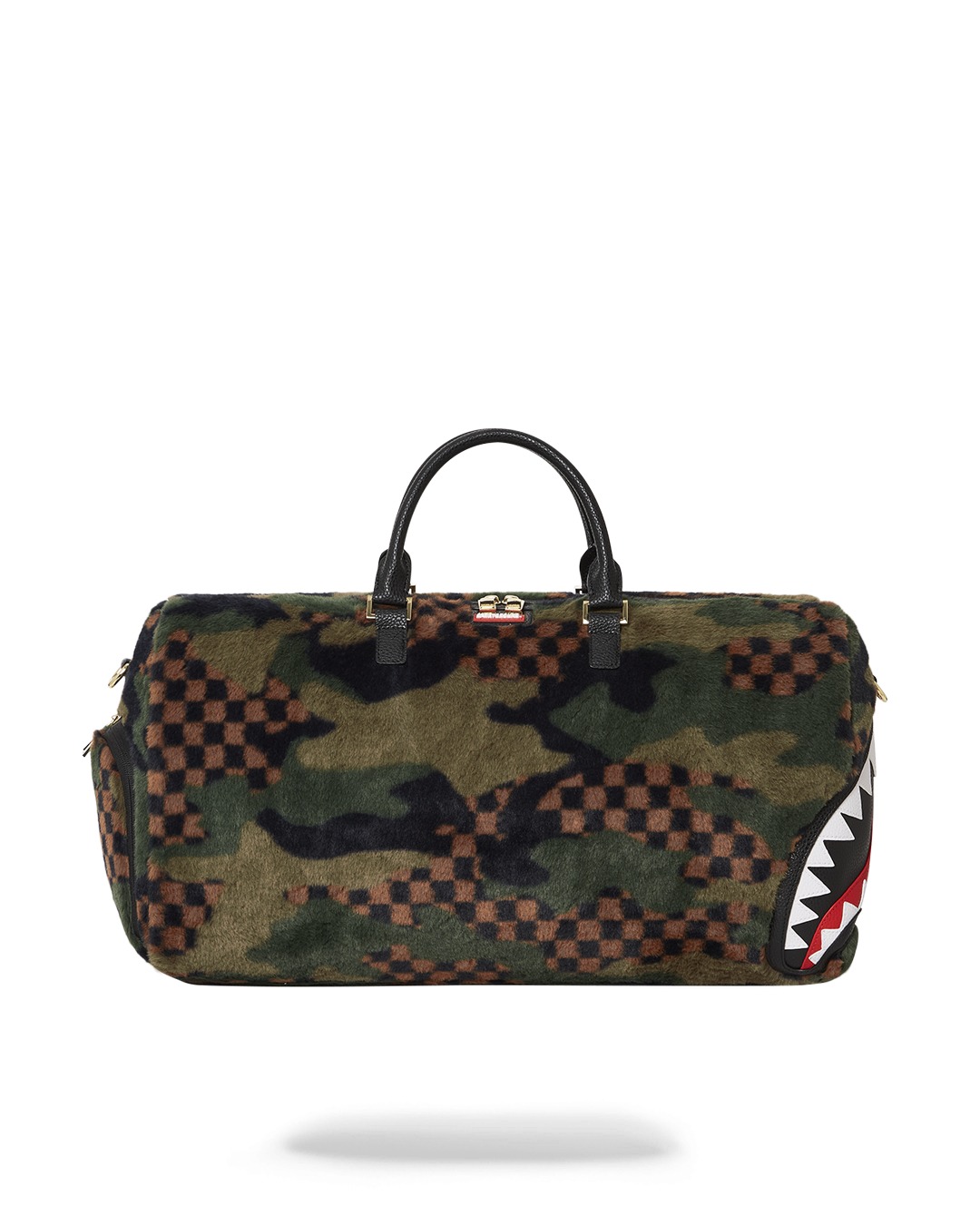 FUR SHARKS IN PARIS CAMO DUFFLE SPRAYGROUND KUWAIT BAGS