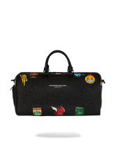 SHARKMOUTH EMBOSSED PATCHES LARGE DUFFLE