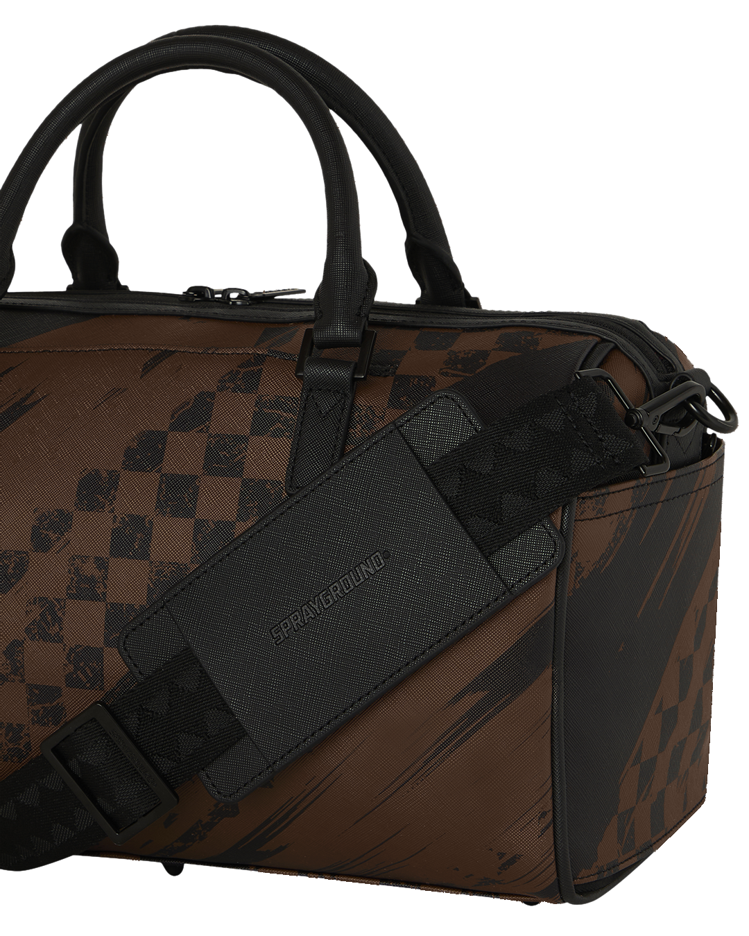 SMEARED GRUNGE MINI DUFFLE