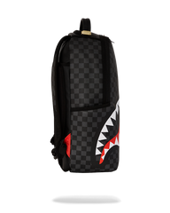 SPLIT PINK FLORAL CHECK DLXSV BACKPACK