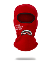 SHARK CENTRAL RED SKI MASK