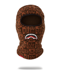 SHARKS IN PARIS CHECK SKI MASK