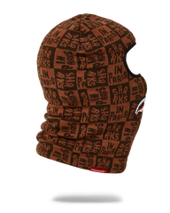 SHARKS IN PARIS CHECK SKI MASK