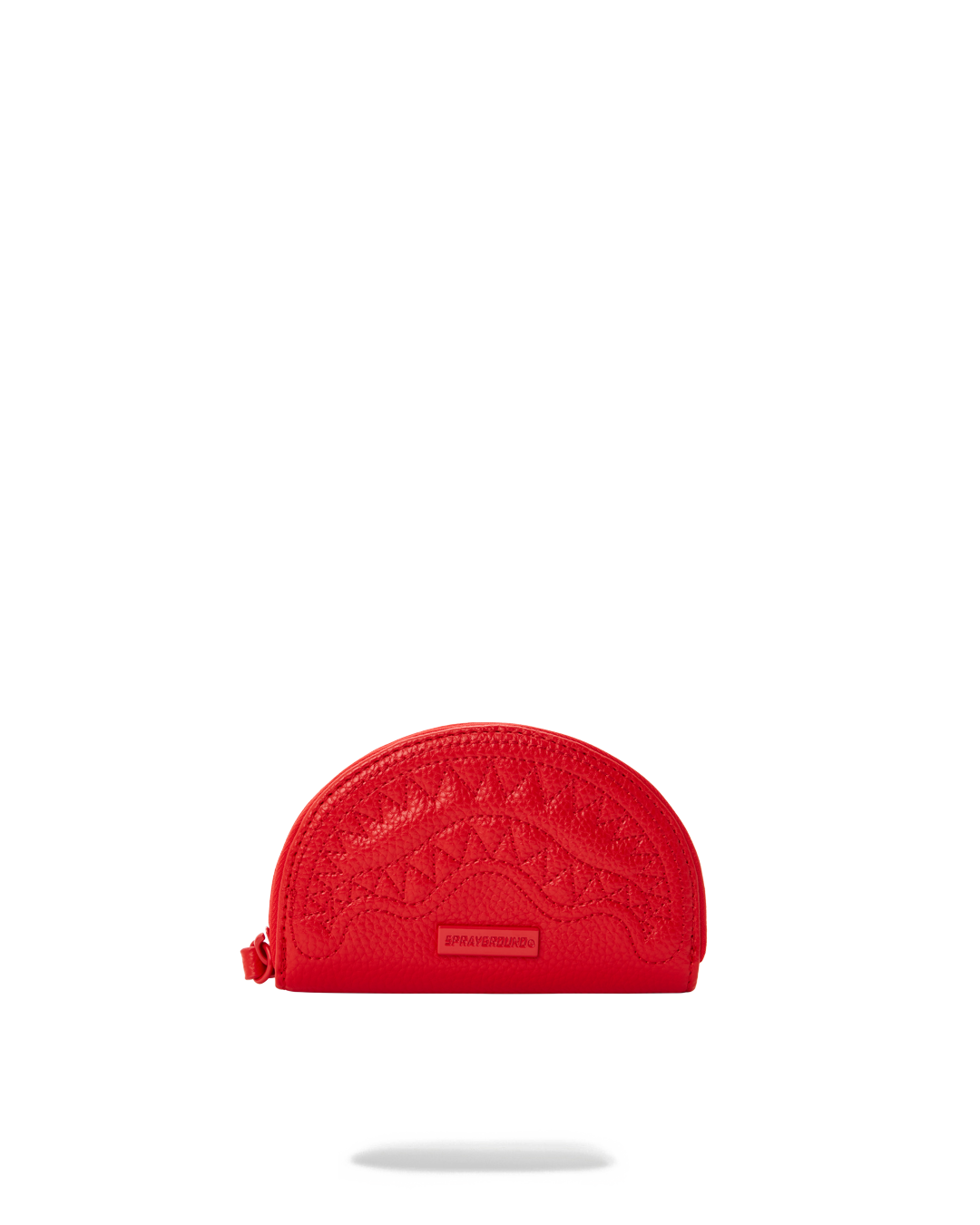 RED RIVIERA SHARK COIN POUCH