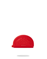 RED RIVIERA SHARK COIN POUCH