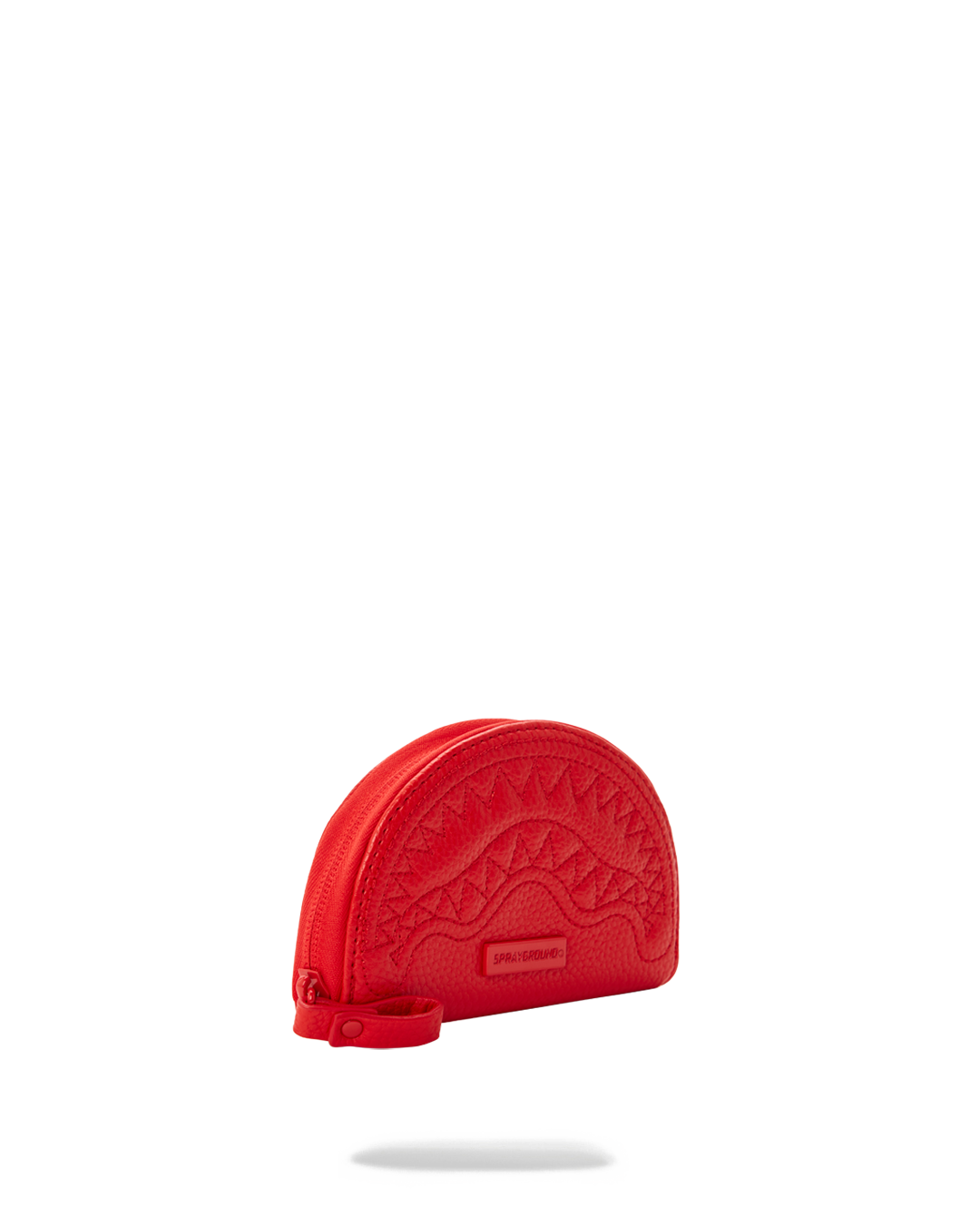 RED RIVIERA SHARK COIN POUCH