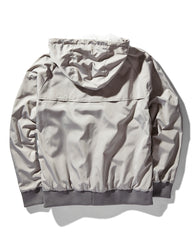 SG LOGO HOODED JACKET GREY