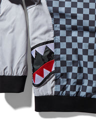 CHECKERED ZIP JACKET