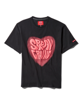 SG GROOVY HEART TSHIRT BK