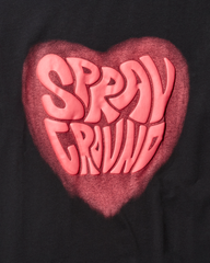 SG GROOVY HEART TSHIRT BK