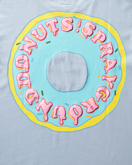 DONUT PRINTED TSHIRT GREY