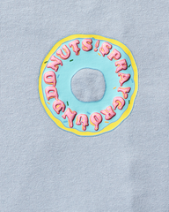 DONUT PRINTED TSHIRT GREY
