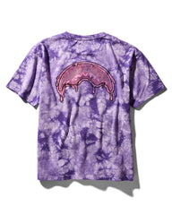 TIE DYE PURPLE DRIP TEE