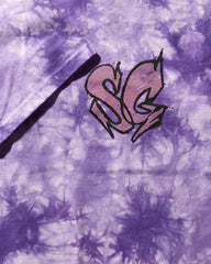 TIE DYE PURPLE DRIP TEE