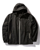 SG REFLECTED HOODED JACKET (BLACK)