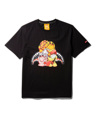 GARFIELD N FRIENDS T-SHIRT (BLACK)