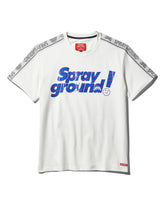 OMBRE LOGO TAPE T-SHIRT (WHITE)