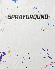 SHARK MOUTH SPLAT TSHIRT WHITE