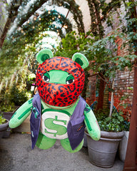 SKI MASK TEDDY BEAR BACKPACK