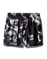 SKULL MONEY SWIM SHORT