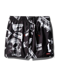 SKULL MONEY SWIM SHORT