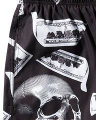 SKULL MONEY SWIM SHORT