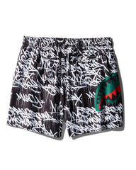 SCRIBBLES SWIM SHORT