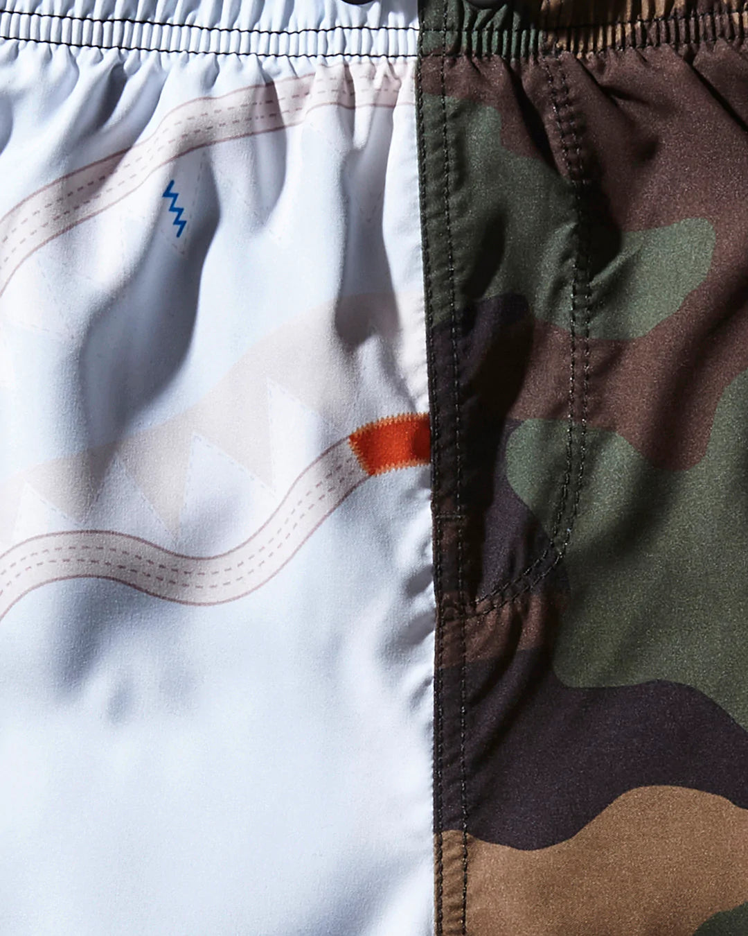 SPLIT WEIRD SWIM SHORT
