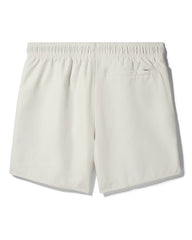CREAM CHECK SWIM SHORT