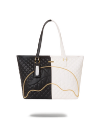 SPLIT QUILT SHARK TOTE