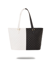 SPLIT QUILT SHARK TOTE