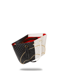 SPLIT QUILT SHARK TOTE