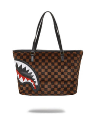 FUR SHARKS IN PARIS TOTE