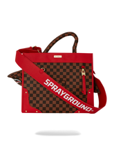 RED SHARKS IN PARIS SHARK BREAK THRU TOTE