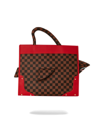 RED SHARKS IN PARIS SHARK BREAK THRU TOTE