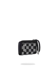 CHECKERED TRINITY WALLET