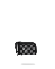 CHECKERED TRINITY WALLET