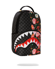 SPLIT PINK FLORAL CHECK DLXSV BACKPACK