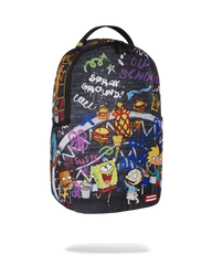 90s NICK CHARACTERS PAINTING DLXR BACKPACK
