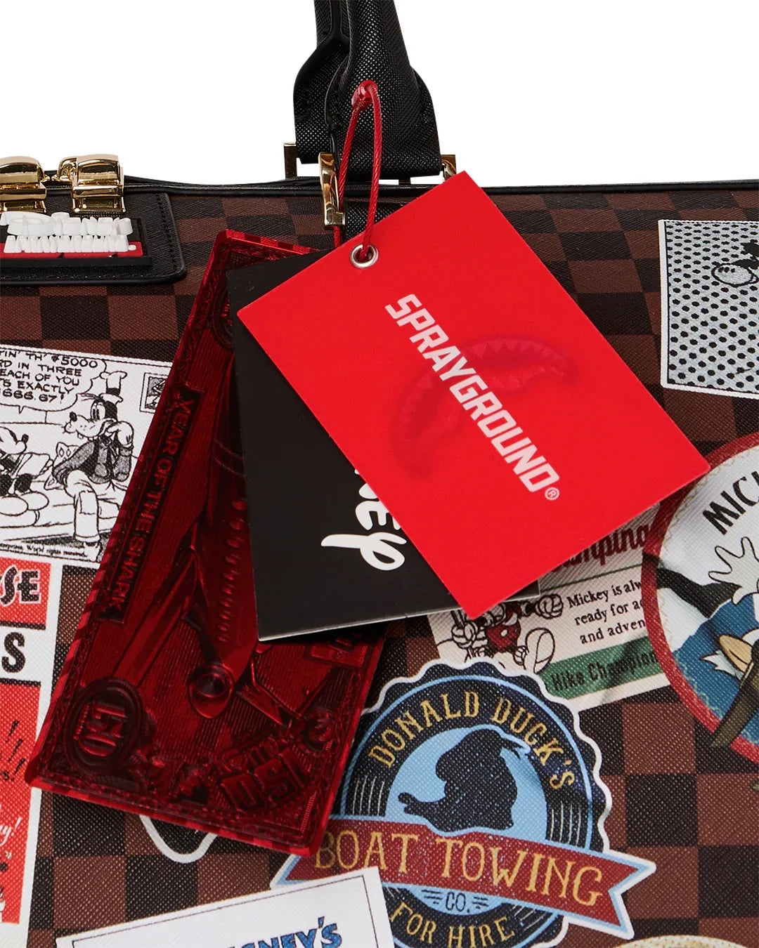 MICKEY GLOBAL MOGUL STYLE LARGE DUFFLE