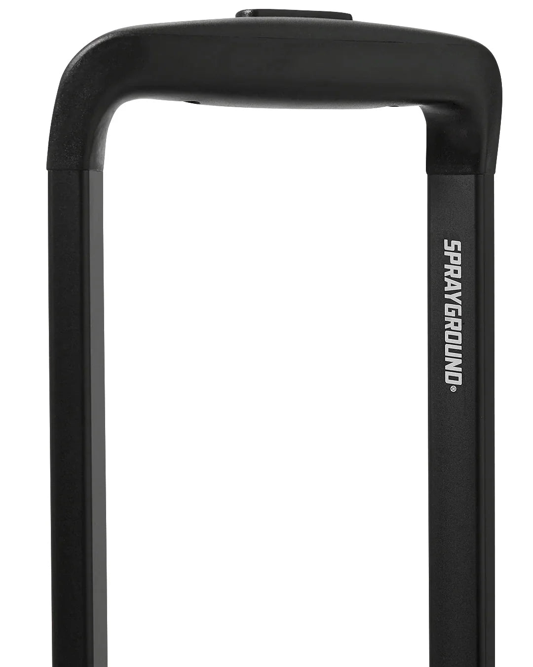 BLACK CHECK DIAGONAL TEAR CARRY-ON LUGGAGE