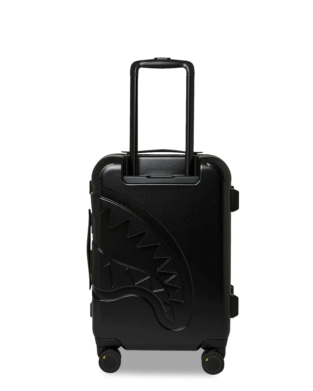 BLACKED OUT EMBOSSED GOLD TOOTH CARRY-ON LUGGAGE